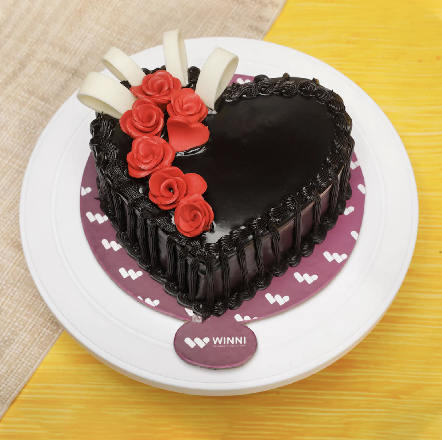 The Magic Heart of Chocolate: A Cake with Rosettes for Your Unforgettable Moments